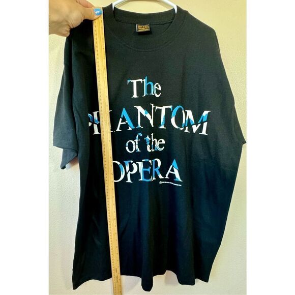 NWOT Vintage 80s Single Stitch Phantom Of The Opera Tee by Touch of Gold USA - Picture 6 of 9